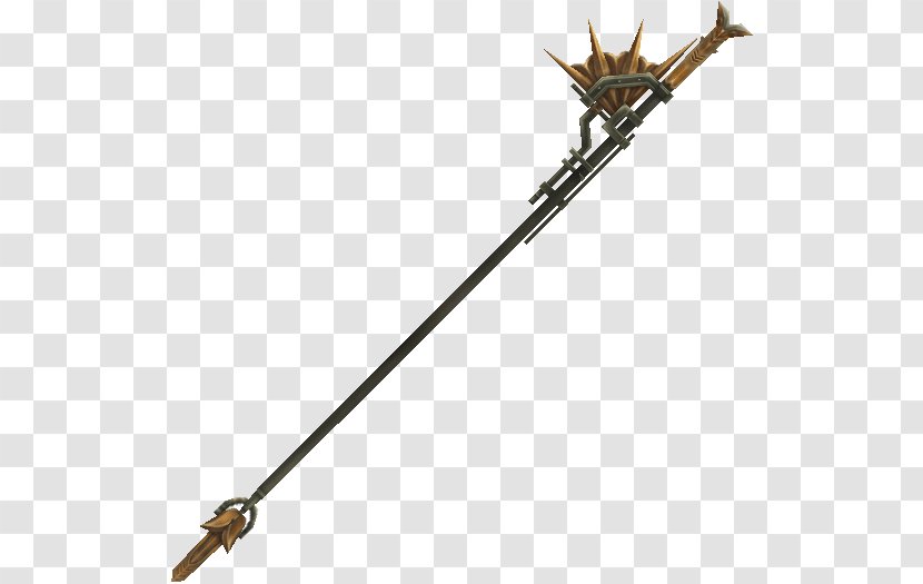 Viking Halberd Bardiche Weapon Spear - Final Fantasy Crystal Chronicles - Transparent Picture Transparent PNG