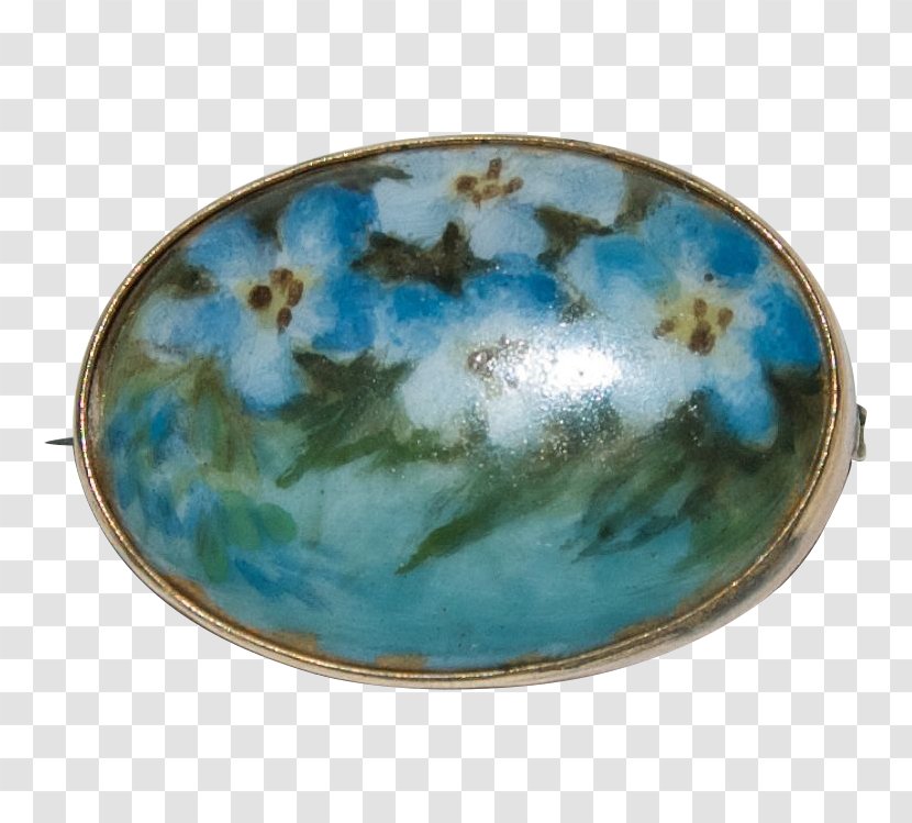 Plate Ceramic Turquoise Bowl Oval - Gemstone Transparent PNG