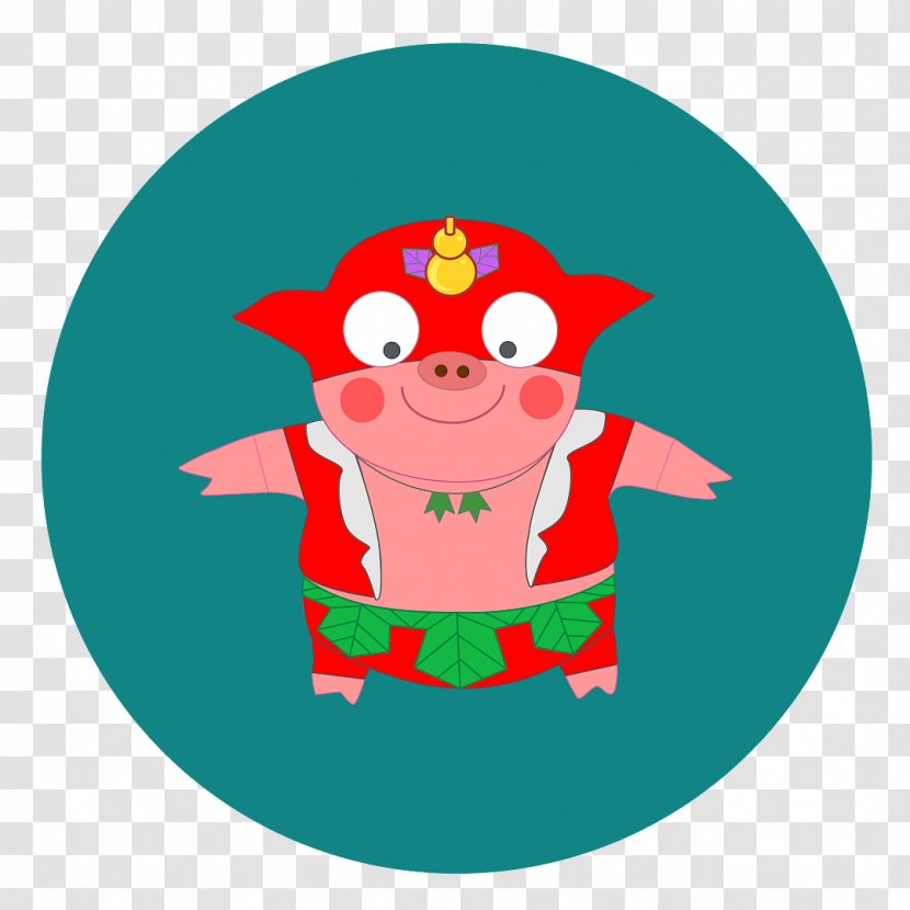 Illustration Chinese New Year Cartoon Pig McDull - Cuteness - Hog Transparent PNG