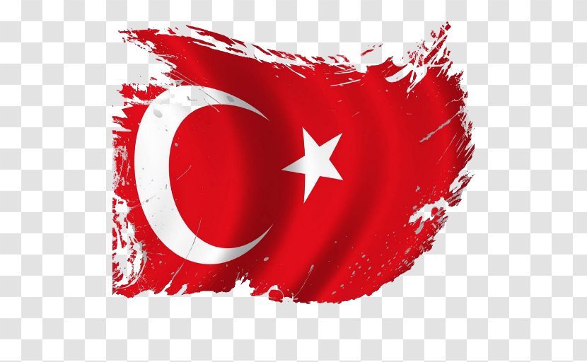 Flag Of Turkey Istanbul Turkish Stars Desktop Wallpaper Transparent PNG