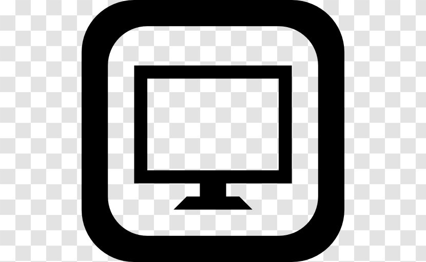 Display Device Line Clip Art - Rectangle - Computer Symbols Transparent PNG