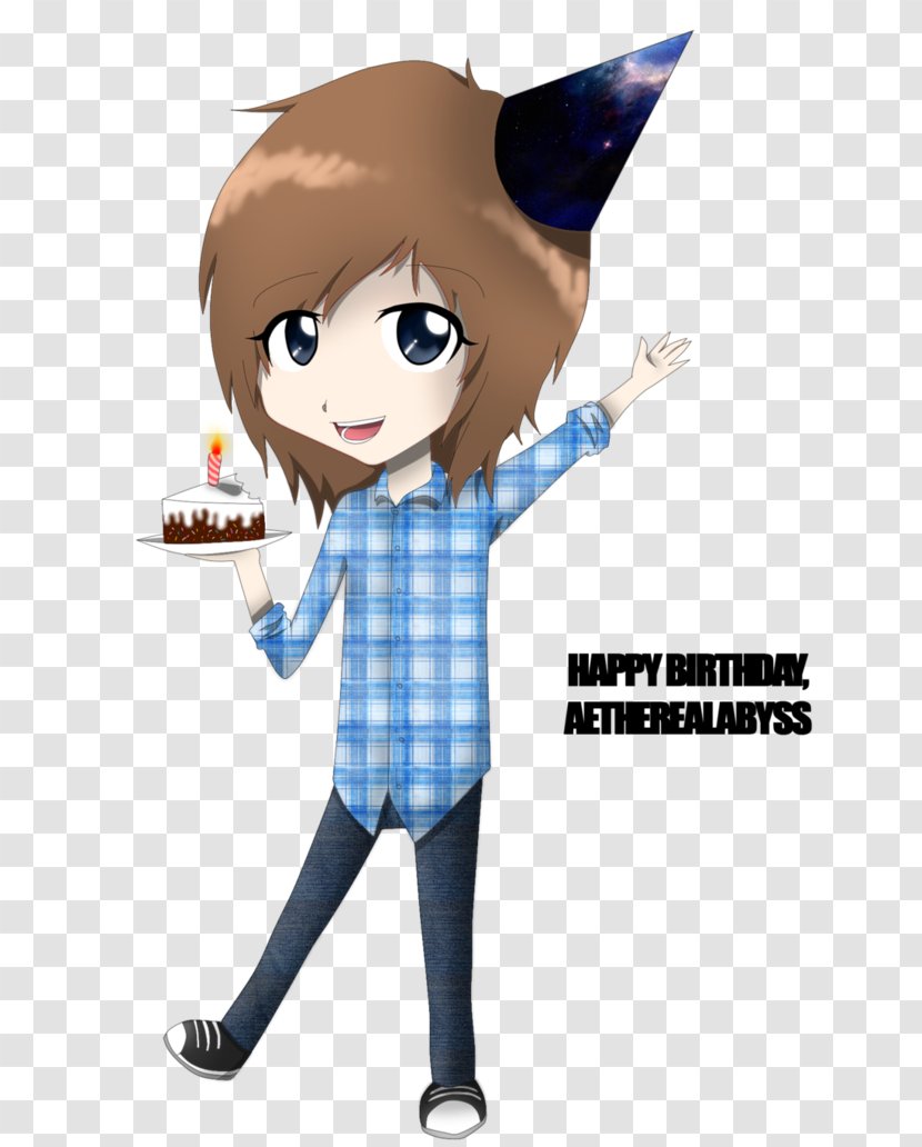 Boy Mascot Clip Art - Child - Happy 7 Birthday Transparent PNG