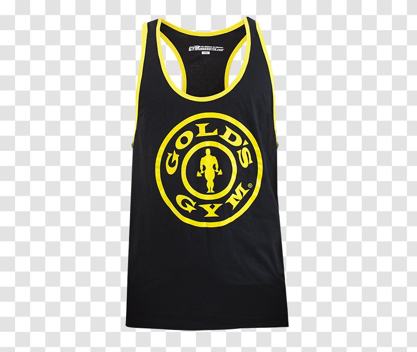 Gold's Gym Fitness Centre T-shirt Physical - Top Transparent PNG