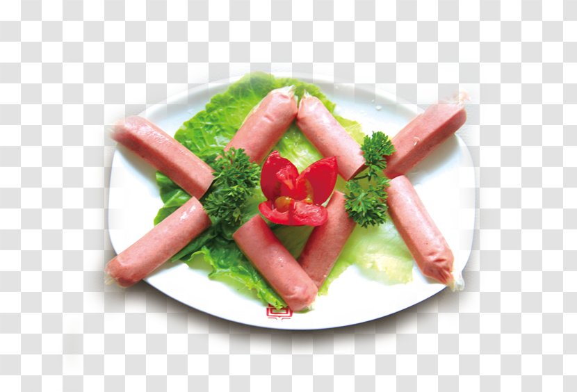 Bratwurst Hot Dog Barbecue Frankfurter Wxfcrstchen Knackwurst - Loukaniko - Dogs Transparent PNG