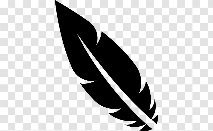 Feather Download Bird - Upload - Black Transparent PNG