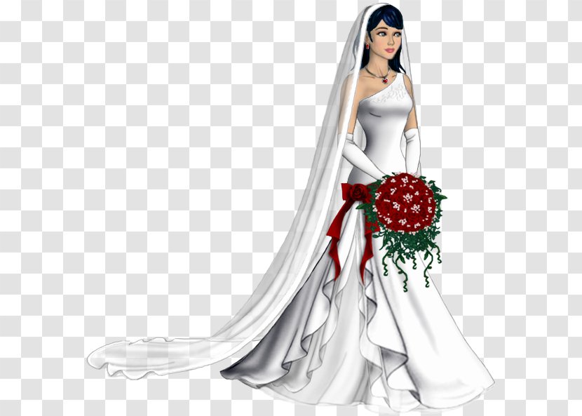 Bride Wedding Dress Marinette - Tree Transparent PNG
