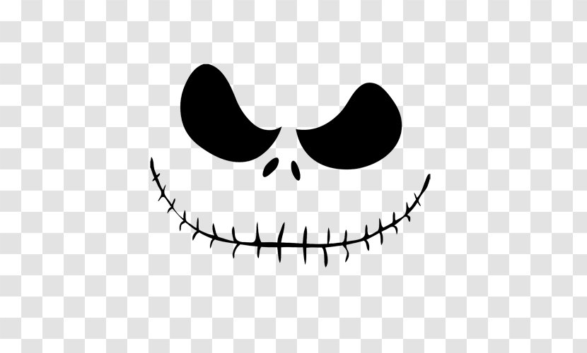 Jack Skellington Drawing Stencil Jack-o'-lantern - Frame - SNAPSHAT Transparent PNG