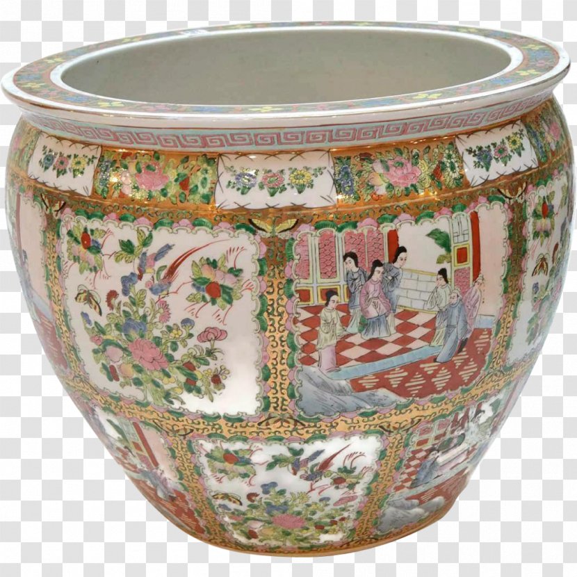 Bowl Ceramic Jardiniere Porcelain Pottery - Petco - Fish Transparent PNG