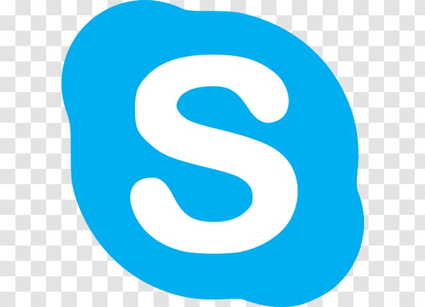 Clip Art Transparency - Azure - Skype Logo Transparent Transparent PNG