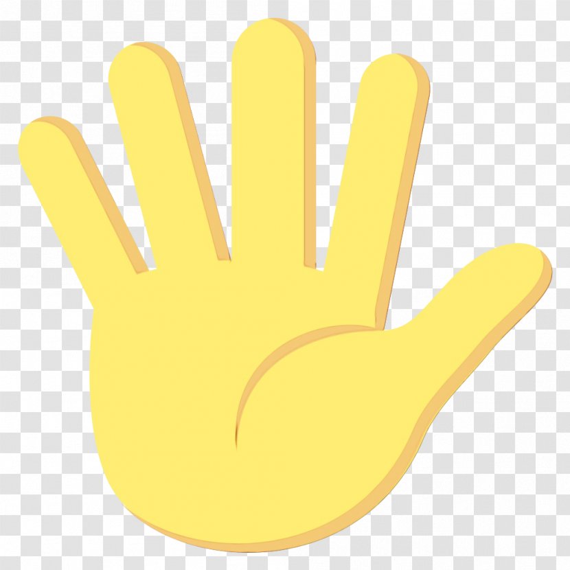 Thumb Yellow - Thumbs Signal - Smile Transparent PNG