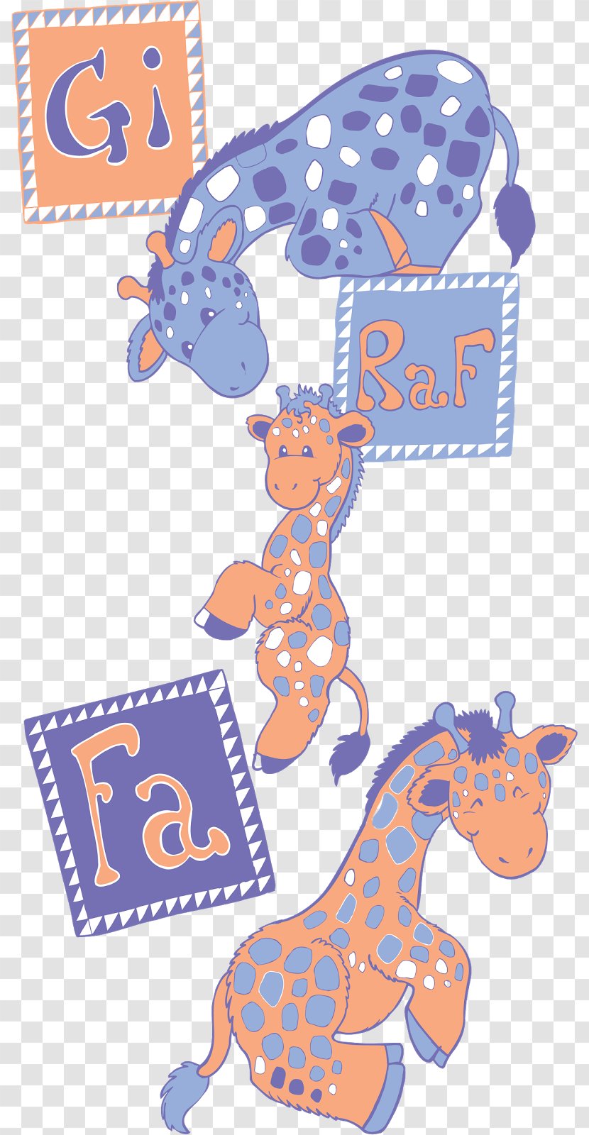 Drawing Digital Image Clip Art - Area - 3d Giraffe Transparent PNG