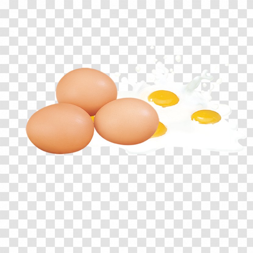 Chicken Egg White Yolk - Hen Transparent PNG