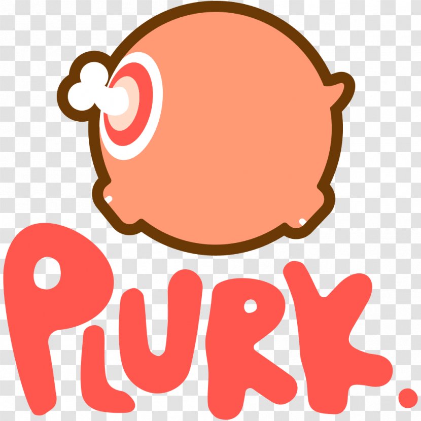 Plurk Logo Microblogging Clip Art Tumblr - Pink - Text Messaging Transparent PNG