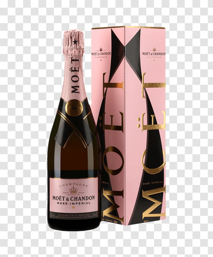 Champagne Moët & Chandon Wine Rosé Moet Imperial Brut - Negociant Transparent PNG
