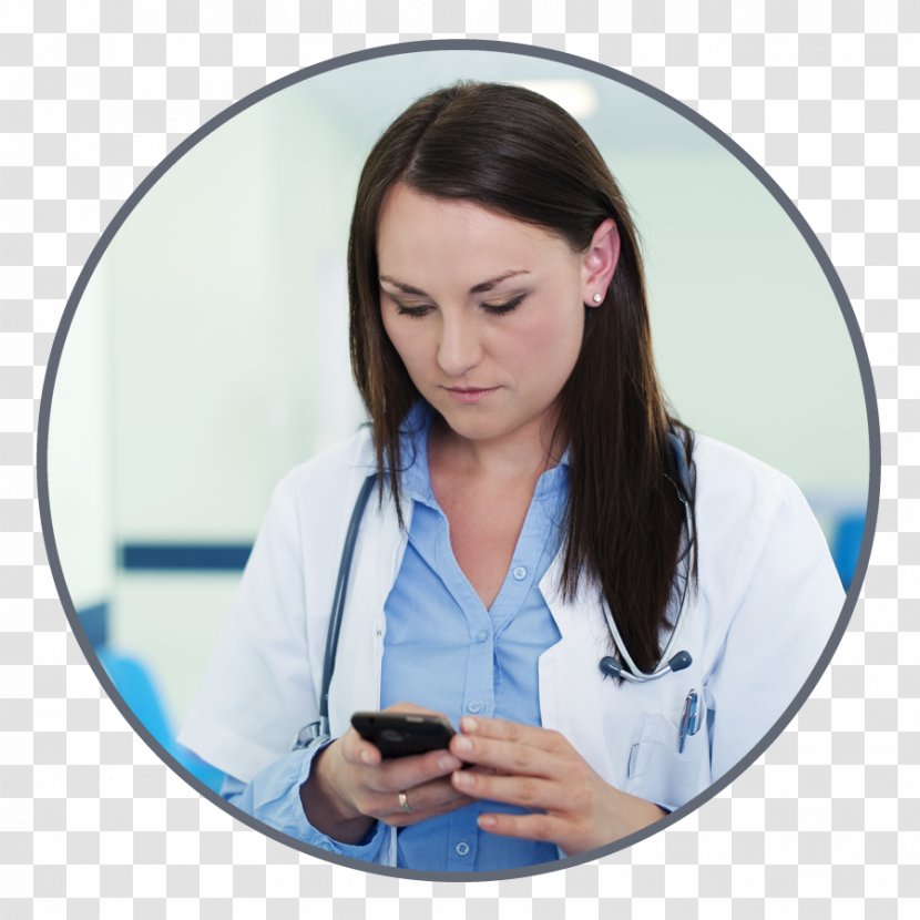 IPhone Physician Smartphone Text Messaging Hospital - Mobile Phones - Call Center Transparent PNG