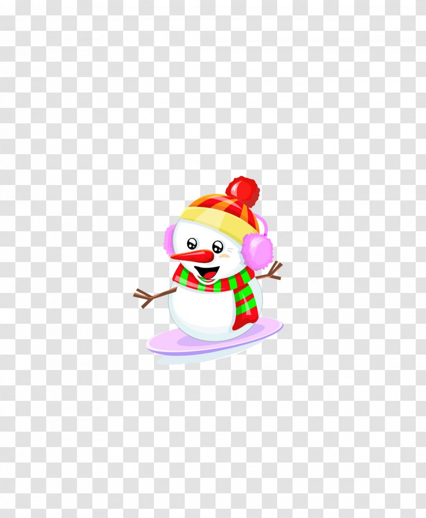 Christmas Tree Snowman - Photography Transparent PNG