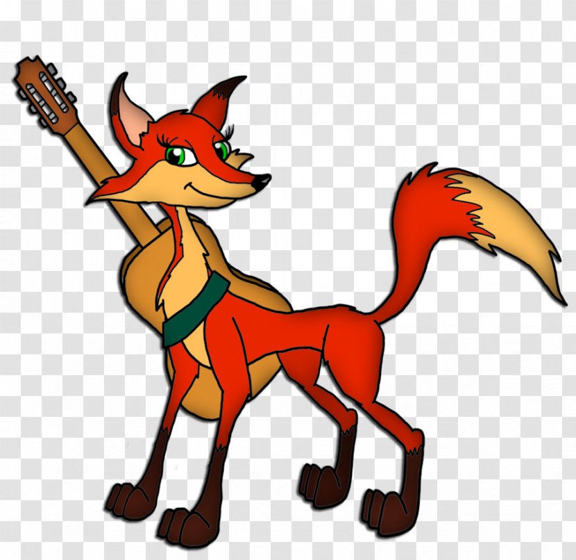 Red Fox Deer Dog Canidae Clip Art - Fictional Character - Senior Makeup Artist Transparent PNG