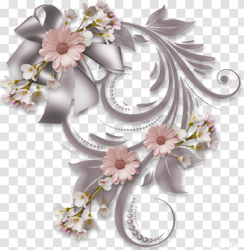 Decorative Corners Clip Art - Flower Transparent PNG