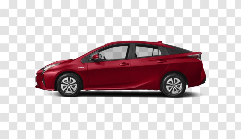 2018 Toyota Prius Two Eco Hatchback Car Vehicle - Brand Transparent PNG