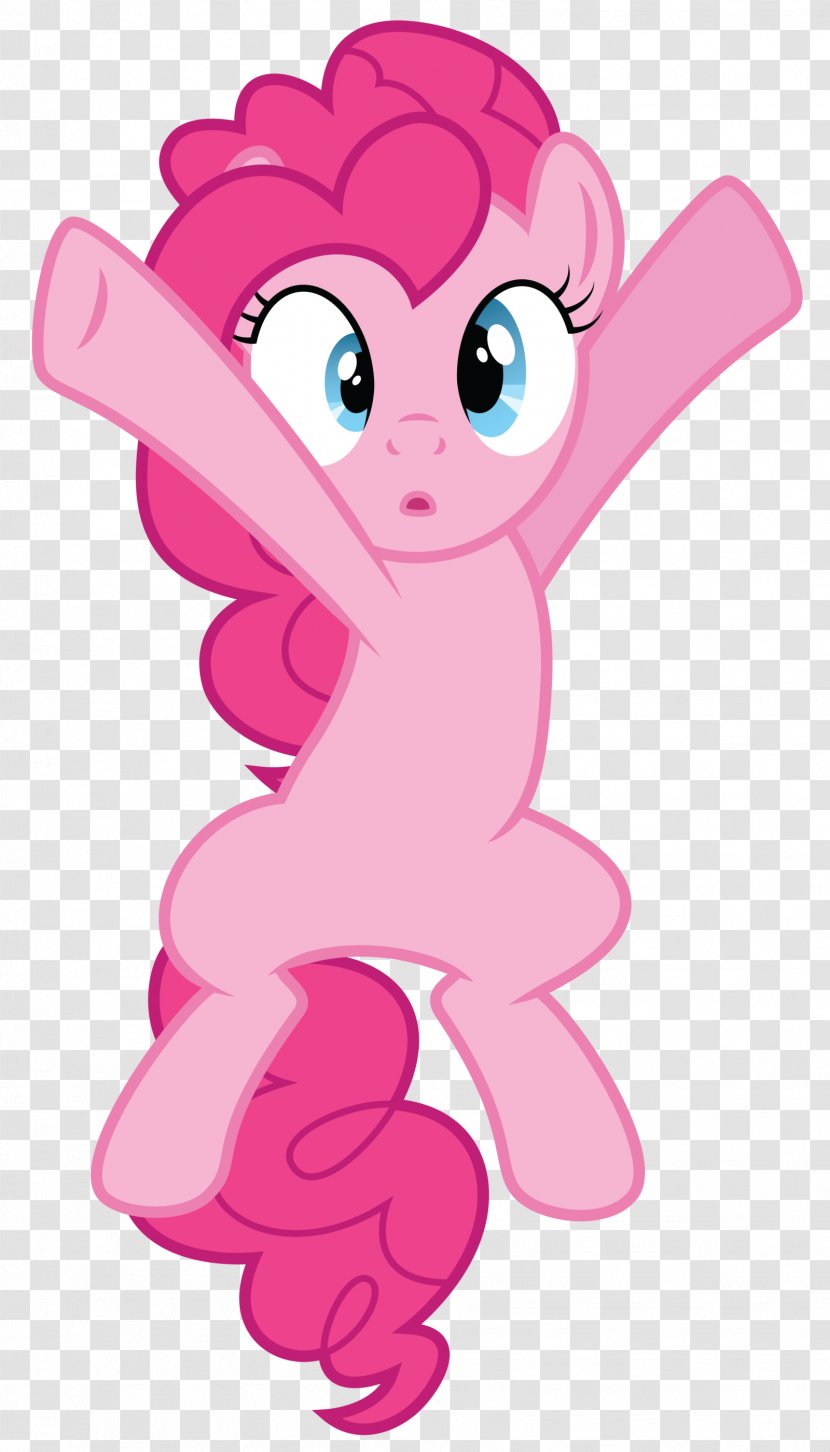 Pinkie Pie Rarity My Little Pony - Silhouette Transparent PNG