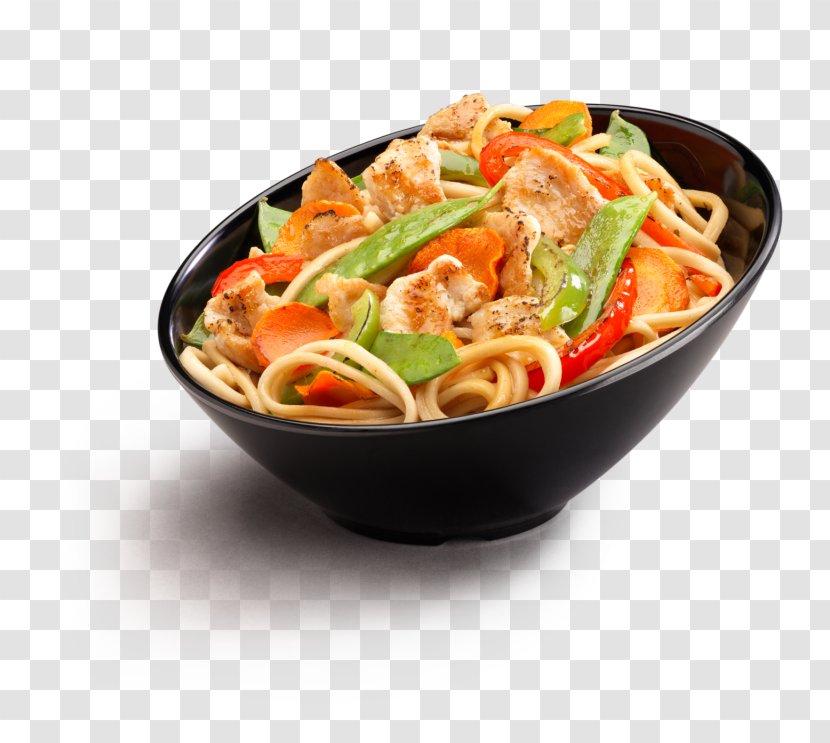 Lo Mein Yakisoba Chinese Noodles Chow Yaki Udon - Teriyaki - Fried Food Material Transparent PNG