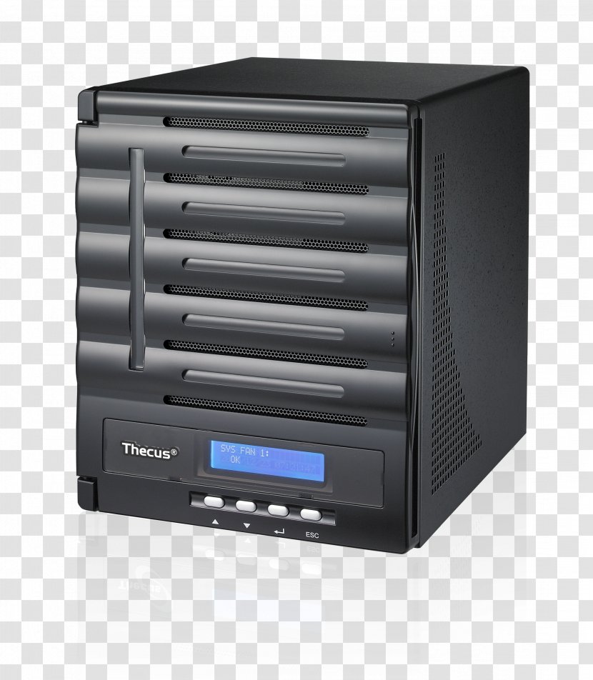 Network Storage Systems Thecus Data Hard Drives ISCSI - Device - Server Transparent PNG