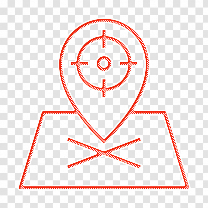 Navigation Map Icon Target Icon Placeholder Icon Transparent PNG