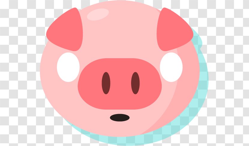 Domestic Pig Cartoon Silhouette Clip Art - Mouth - Foolish Transparent PNG