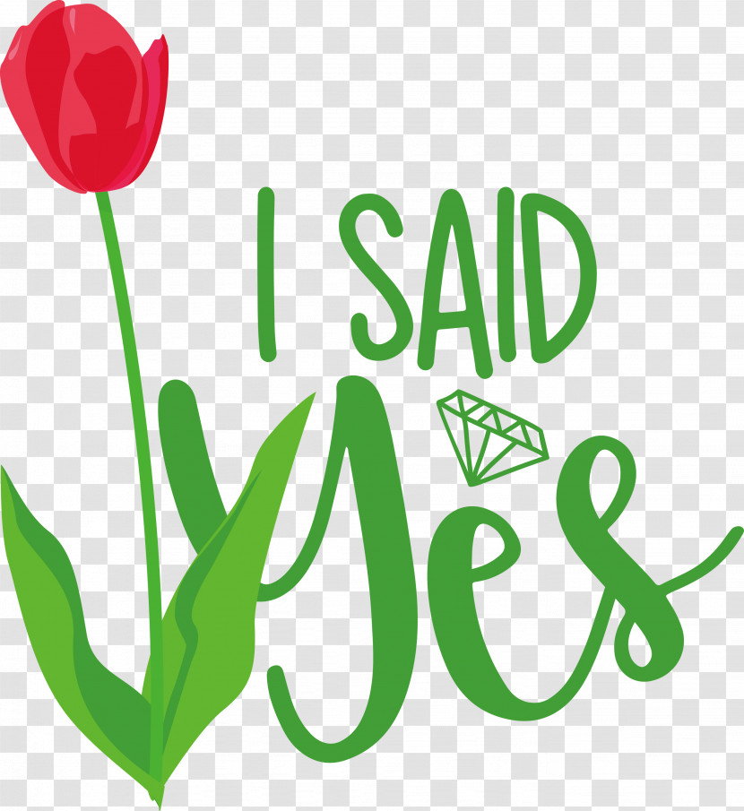 I Said Yes She Said Yes Wedding Transparent PNG