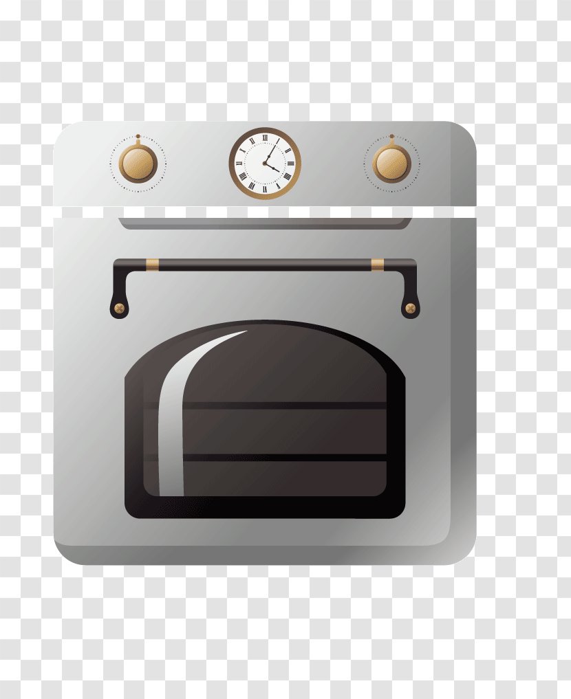 Oven Home Appliance Kitchen Euclidean Vector - Electricity - Painted Transparent PNG