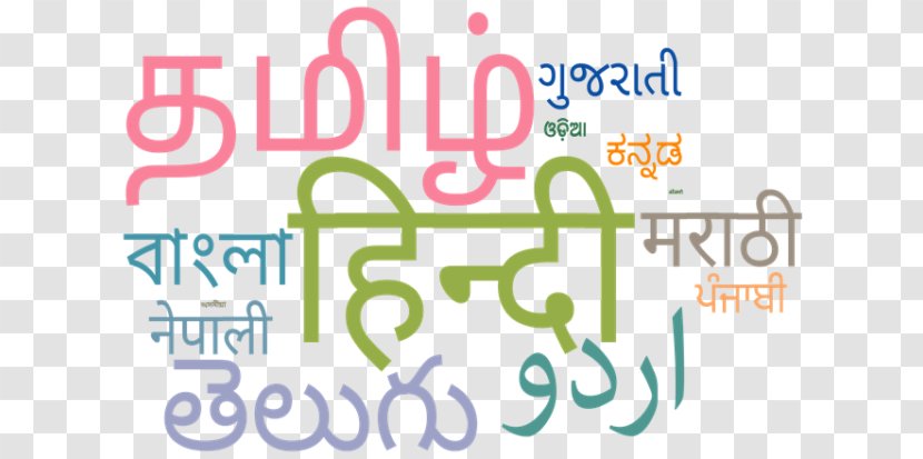 Languages Of India Indian Independence Movement Hindi - Text Transparent PNG