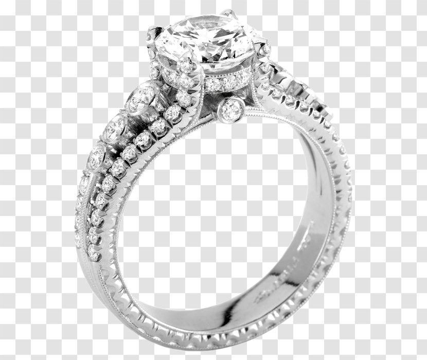Engagement Ring Wedding Jewellery - Creative Rings Transparent PNG