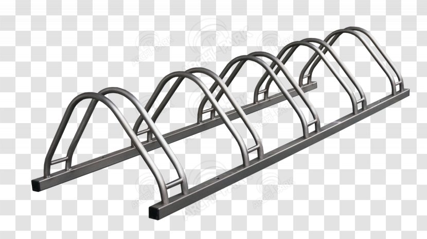 Bicycle Parking Rack Tires Steel - Stainless Transparent PNG