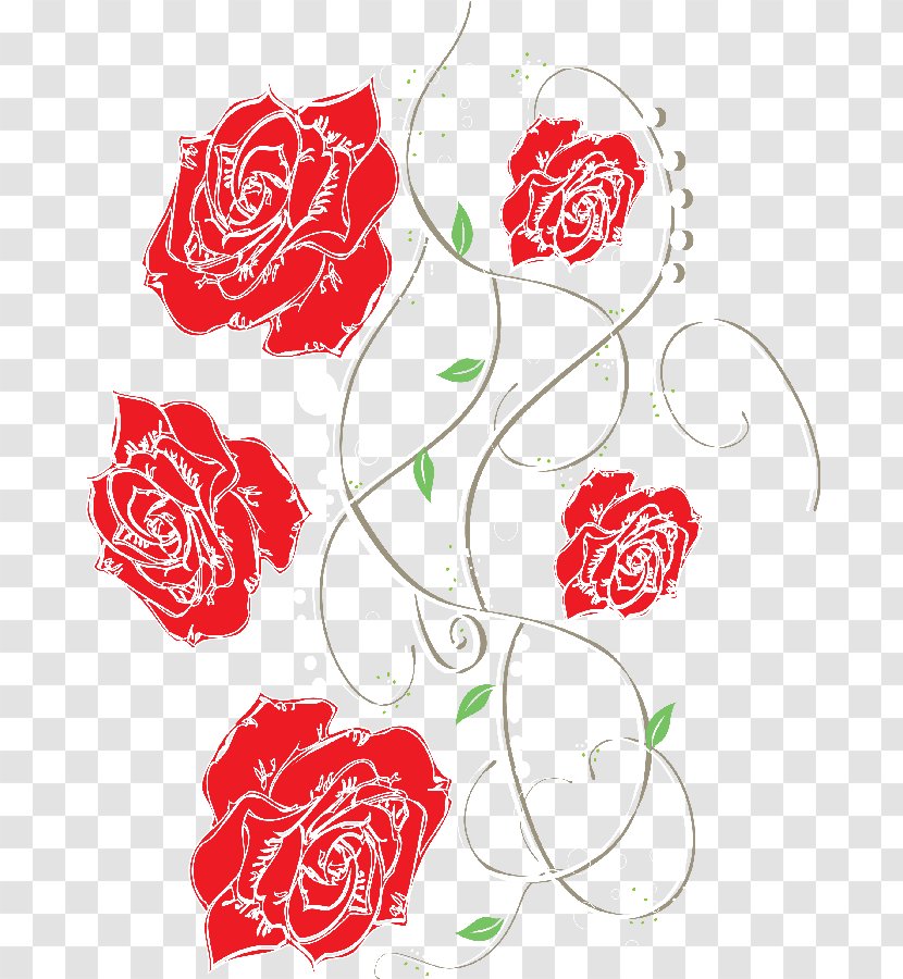 Floral Design Drawing - Frame Transparent PNG