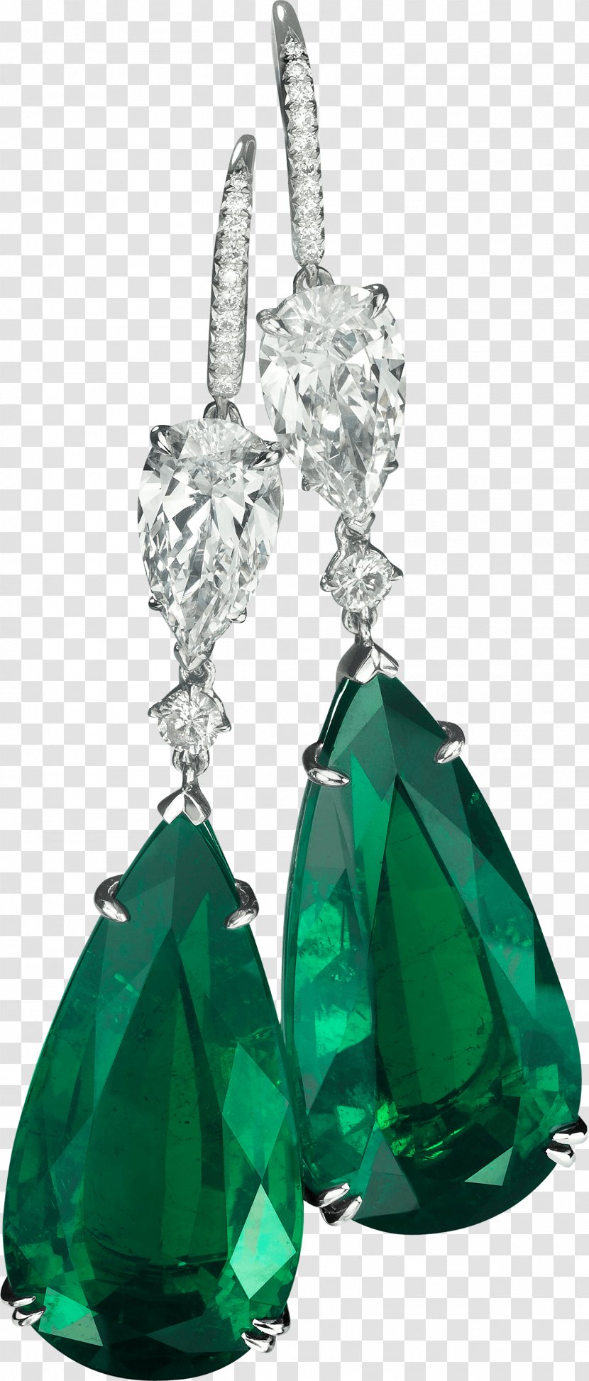 Earring Diamond Jewellery - Gemstone - Earrings Image Transparent PNG