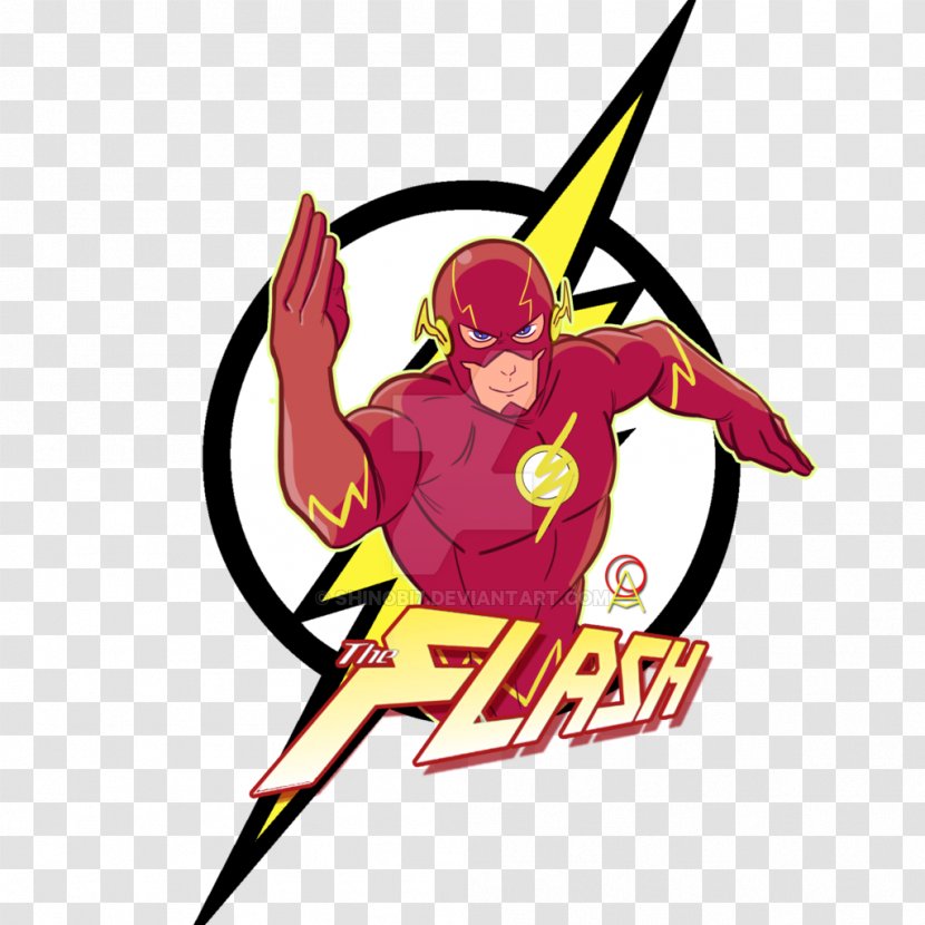 The Flash T-shirt Logo Superhero - Tshirt Transparent PNG