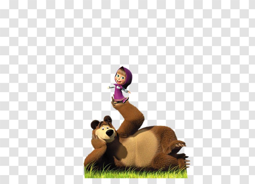 Masha And The Bear Kids Games Desktop Wallpaper Clip Art - Fauna Transparent PNG