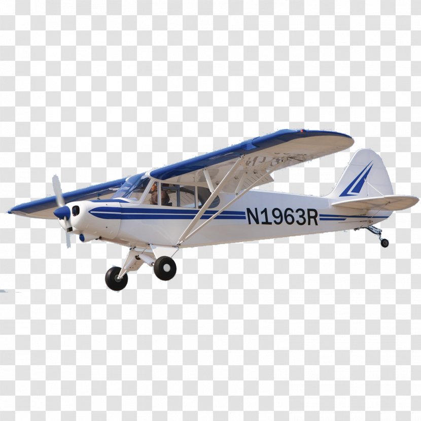 Piper PA-18 Super Cub Airplane J-3 Aircraft Cessna 185 Skywagon - Propeller - Promotional Panels Transparent PNG