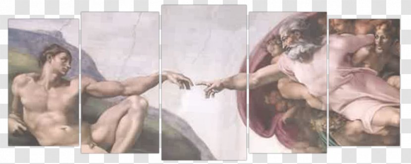 Sistine Chapel Ceiling St. Peter's Basilica The Creation Of Adam Vatican Museums - Heart - Turn Around Transparent PNG