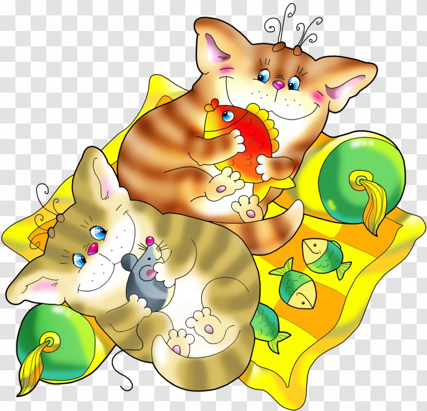 Cat Animal Clip Art Image Cartoon - Kitten Transparent PNG