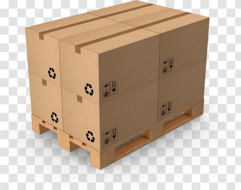 Pallet Wooden Box - Cardboard Transparent PNG