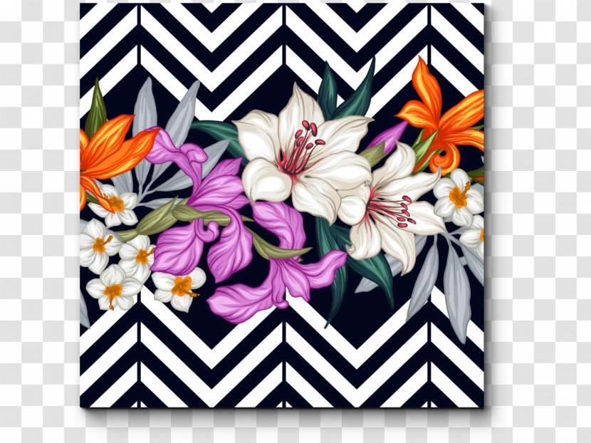 Desktop Wallpaper - Iphone - Hand-painted Floral Decorative Borders Transparent PNG