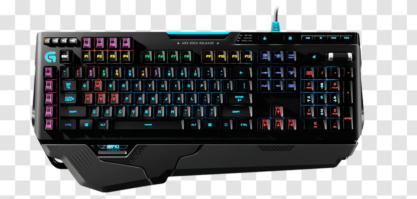 Computer Keyboard Logitech G910 Orion Spark Spectrum G810 Gaming Keypad - Electronic Instrument - PC Master Race Transparent PNG