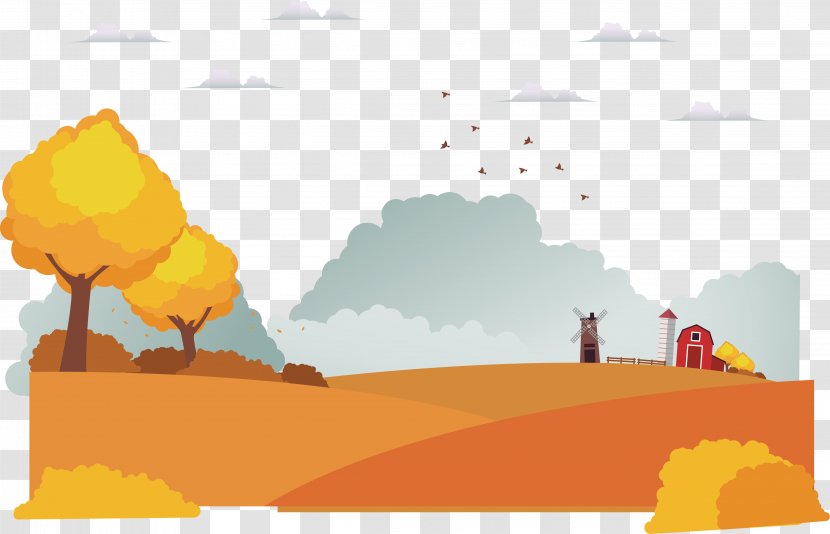 Hegira Woman Sunnah Hadith Allah - Beautiful Autumn Scenery Transparent PNG