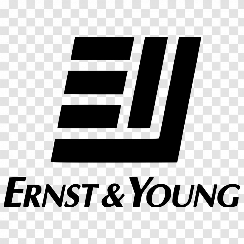Logo Ernst & Young, Papua New Guinea Business Accounting - Black And White Transparent PNG