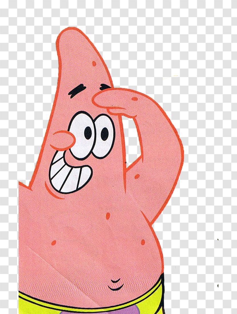 Patrick Star The SpongeBob SquarePants Movie Mr. Krabs Squidward Tentacles Clip Art - Orange - Paddy Transparent PNG