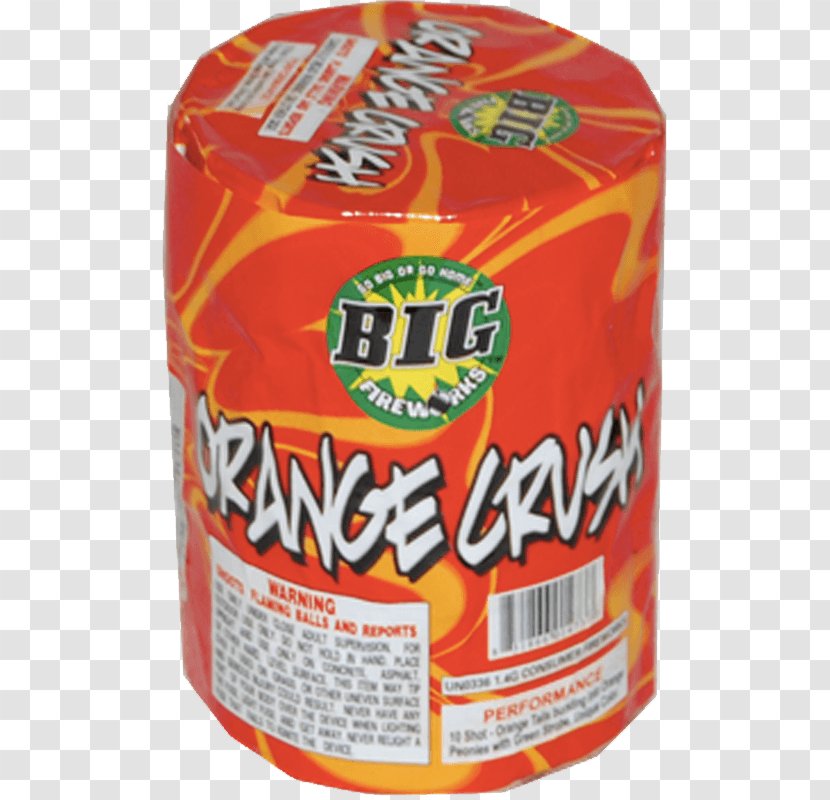 Commodity Flavor Snack - Orange Fireworks Transparent PNG