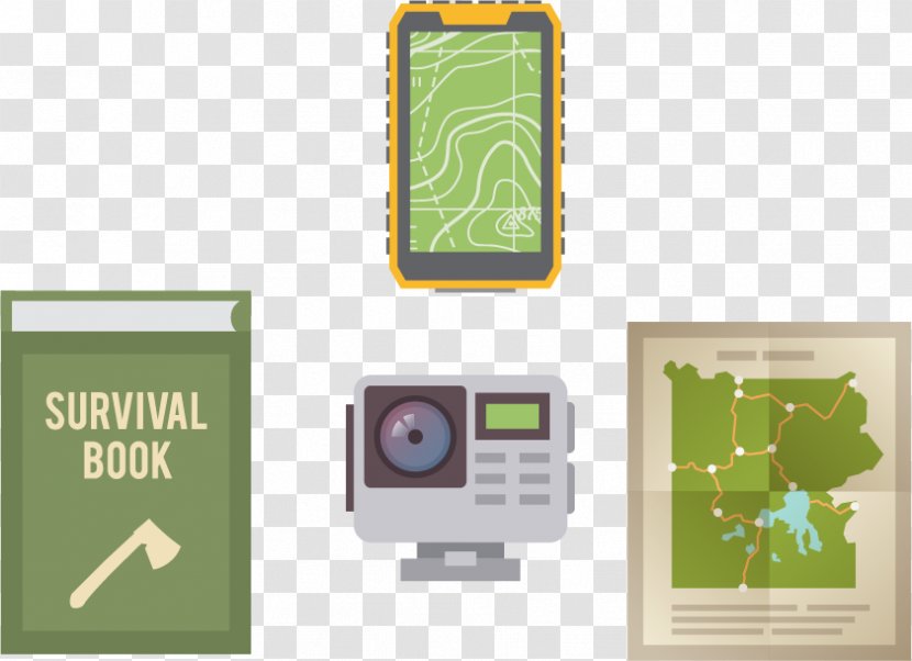 Graphic Design Mobile Phone Euclidean Vector - Map - Maps For Radio Material Transparent PNG
