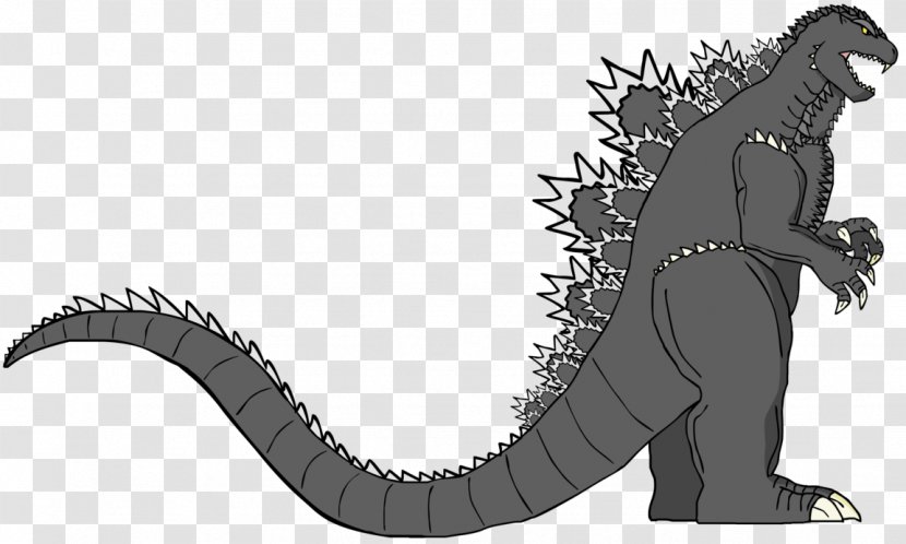 Godzilla Junior Mechagodzilla Drawing - Reptile Transparent PNG