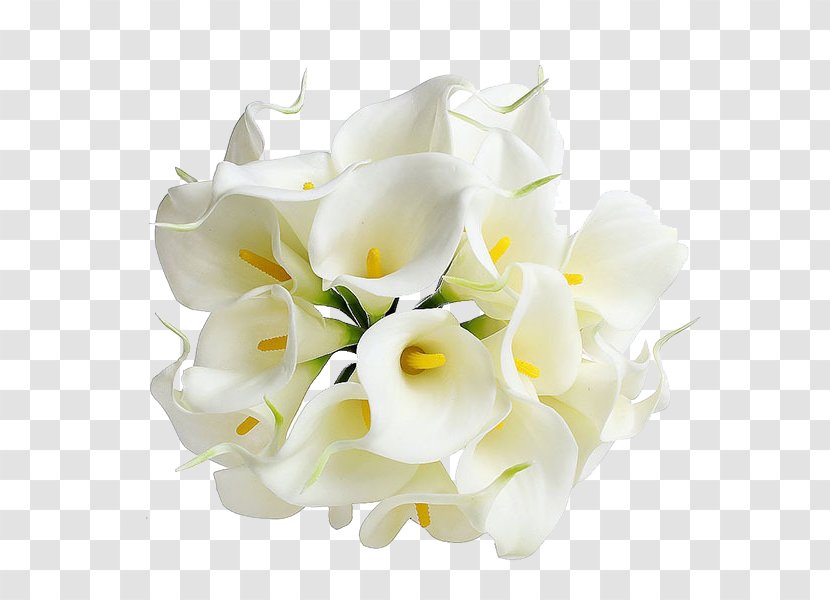 Arum-lily Flower Bouquet Wedding Bride - Calas - Calla Transparent Image Transparent PNG